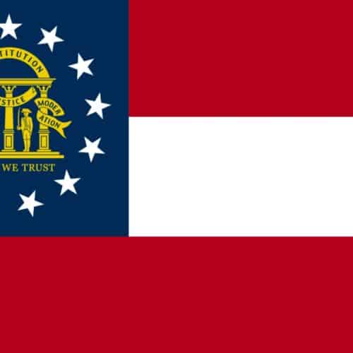 flag of the state of Georgia