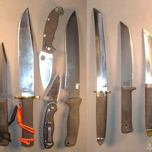 various knives