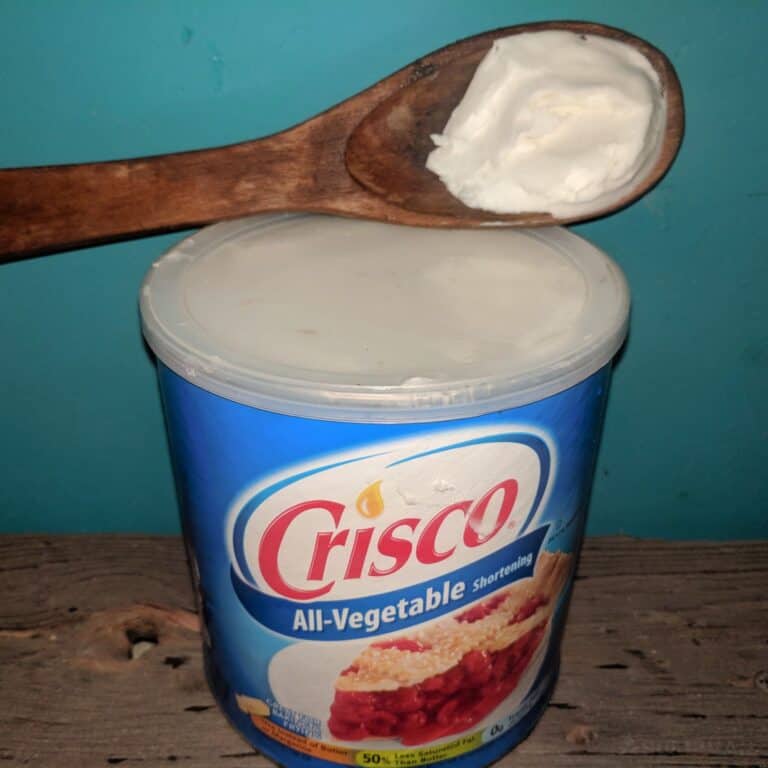 can of crisco