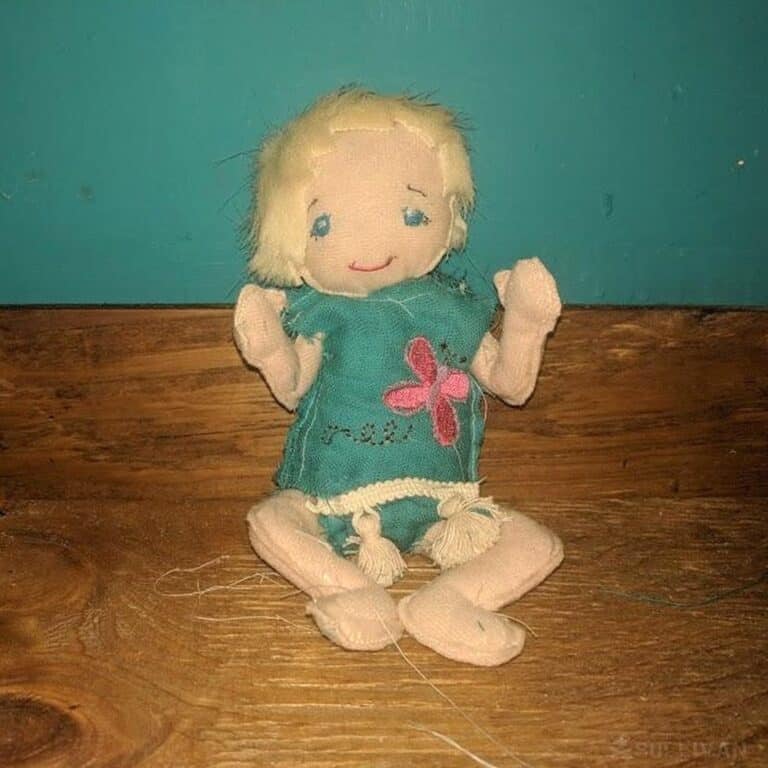 a homemade doll