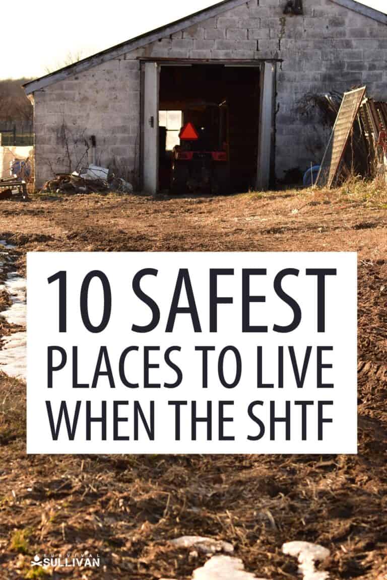 safest places when SHTF