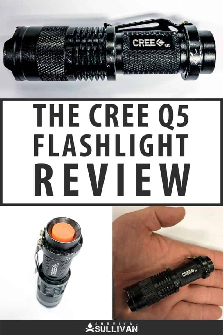 full review of the cree q5 flashlight pinterest