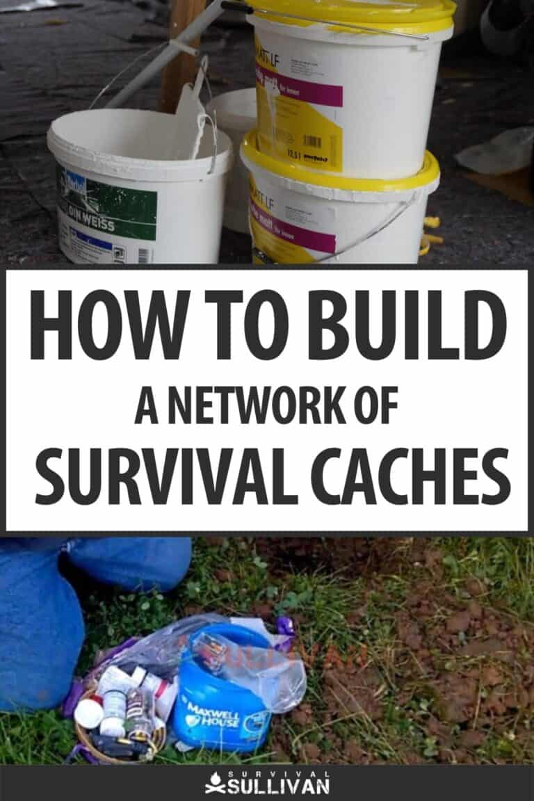 survival caches network Pinterest image