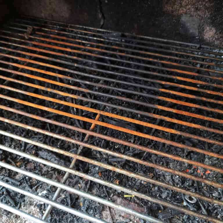 rusty grill