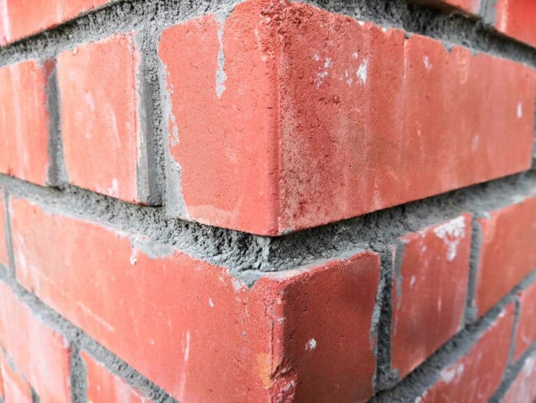 brick wall corner