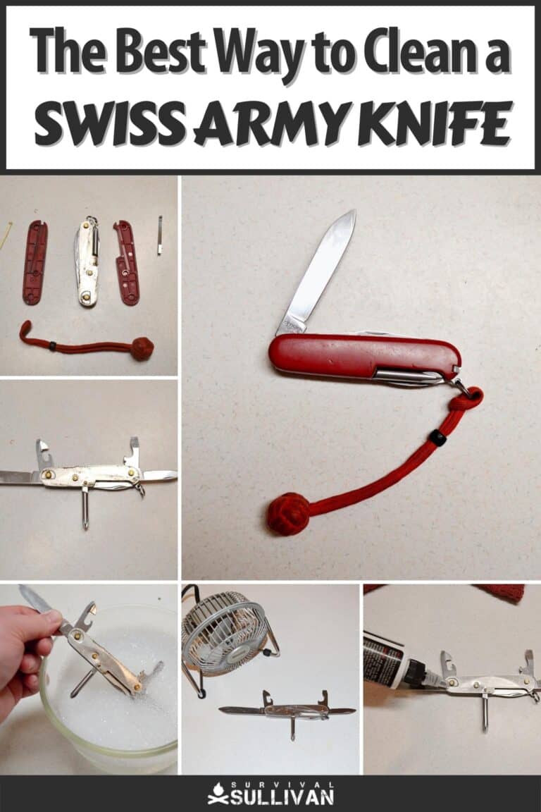cleaning a swiss army knife pinterest