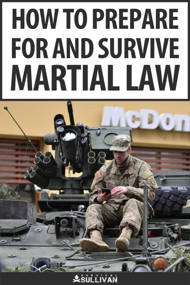 how to prepare for and survive martial law pinterest