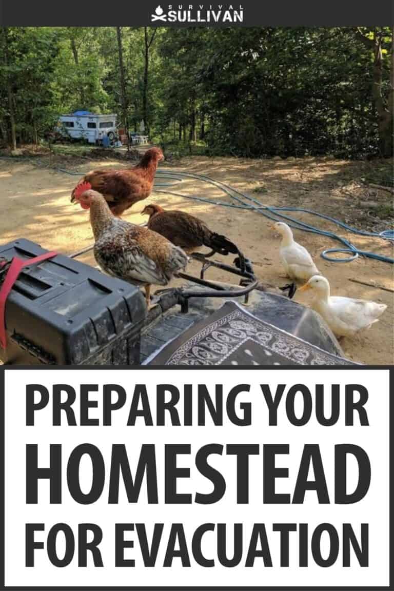 preparing your homestead for evacuation pinterest