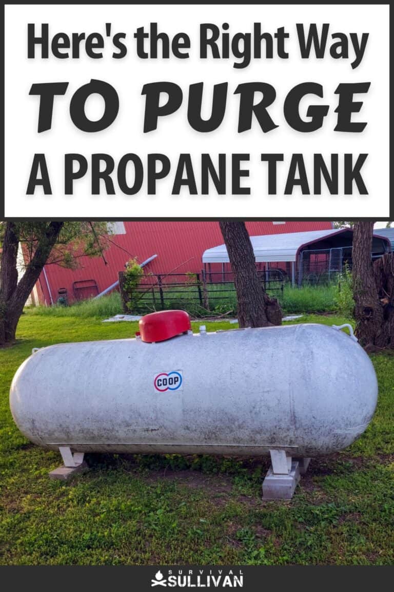 how to purge a propane tank pinterest