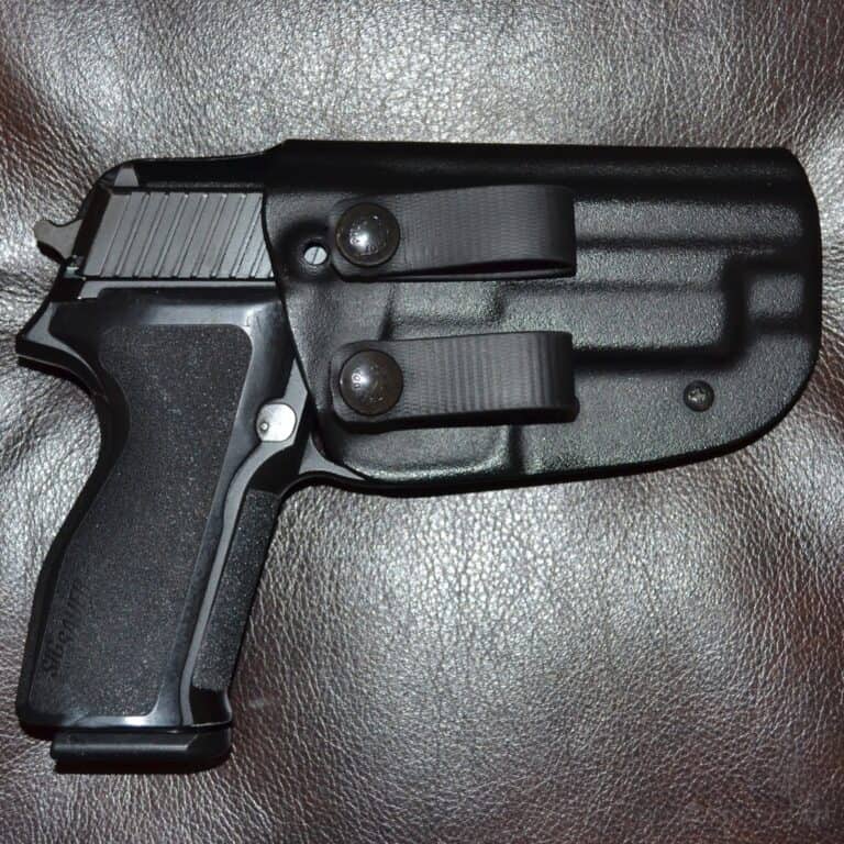 Sig Sauer P226 9mm in IWB holster