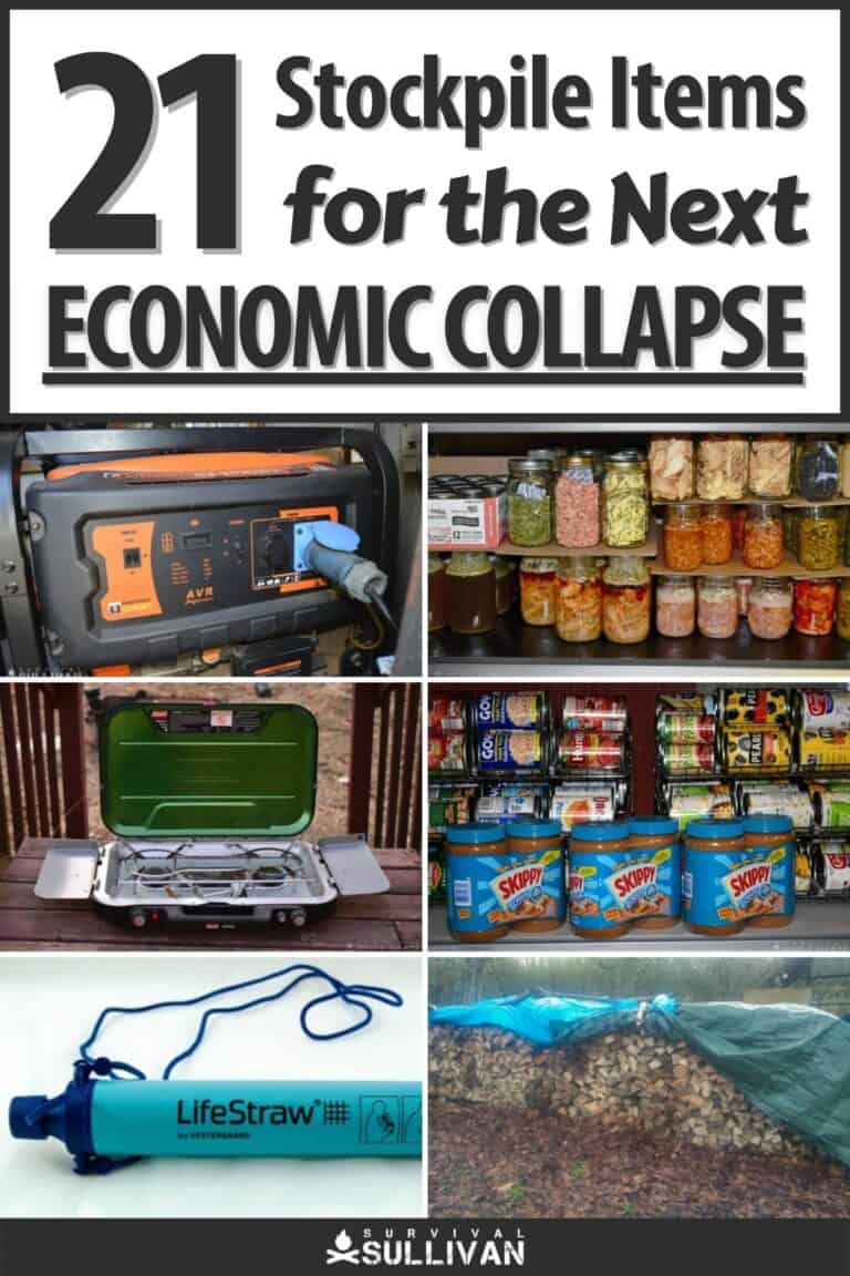economic collapse items to stockpile pinterest