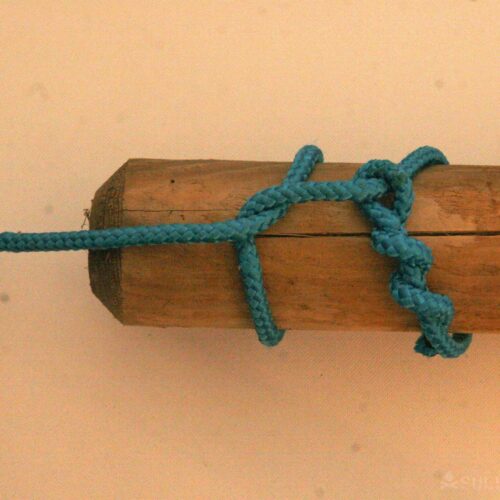 timber hitch knot step 11 (final)