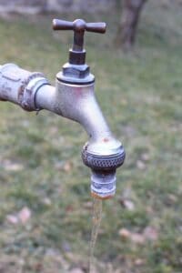 outdoor water tap