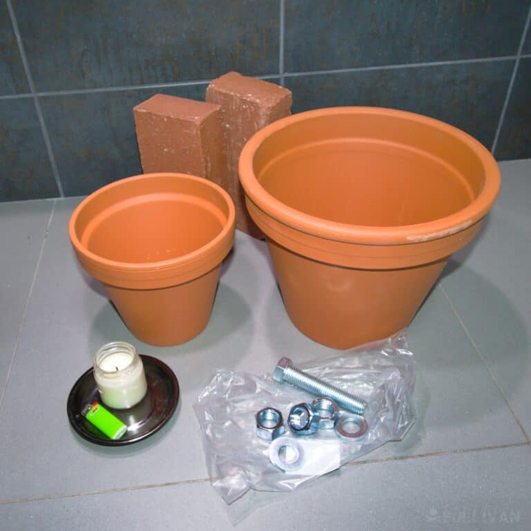 clay pot heater materials