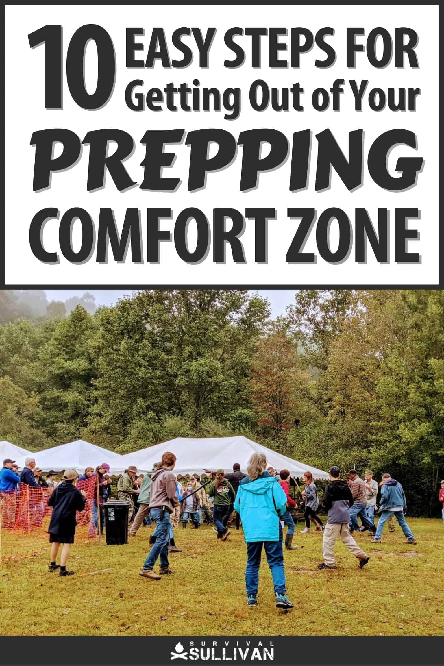 10 Easy Steps for Getting Out of Your Prepping Comfort Zone