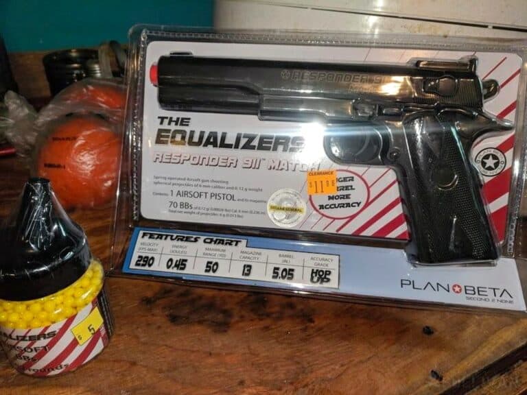 the Equalizer airsoft pistol