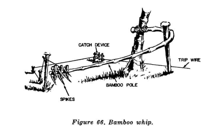 bamboo trip wire whip diagram