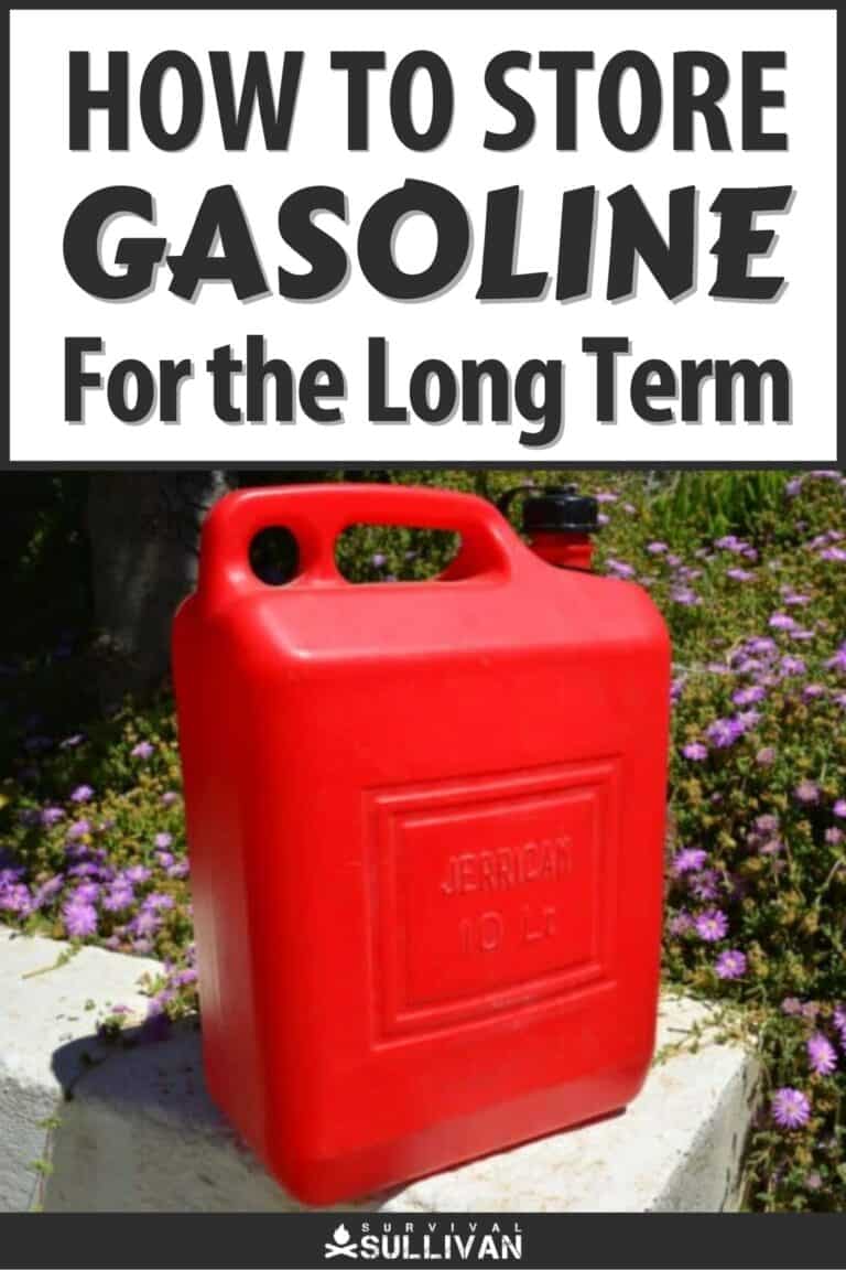 how to store gasoline pinterest