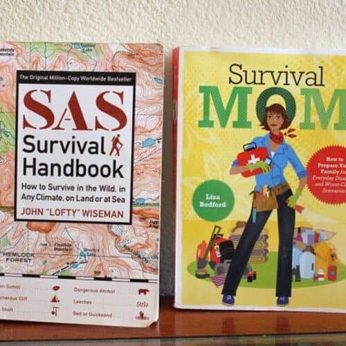 two printed survival books