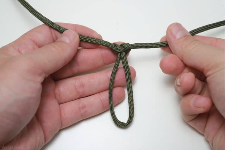 cobra knot pull both working ends