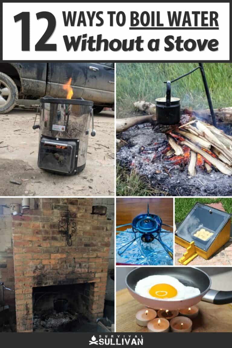 how to boil water without a stove pinterest