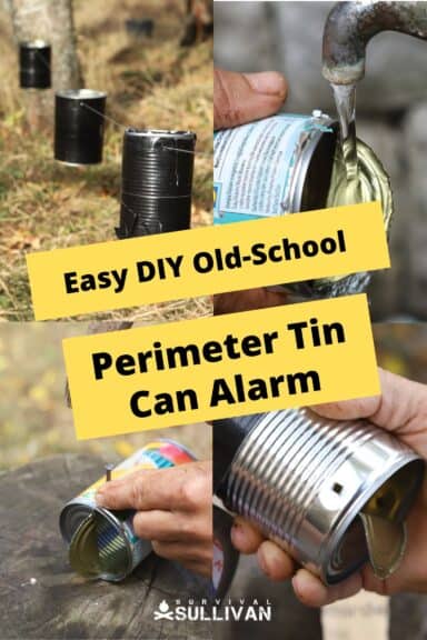 perimeter tin can alarm pin
