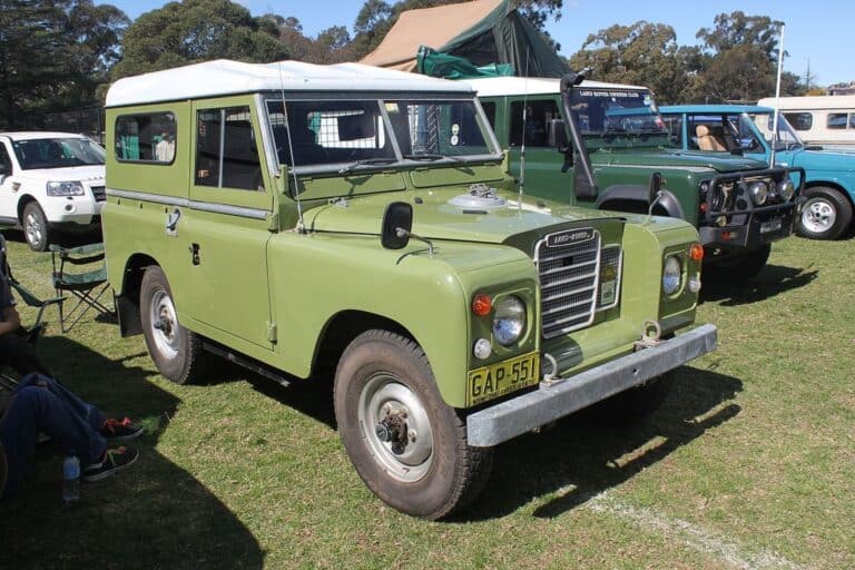 a 1976 Land Rover Series III