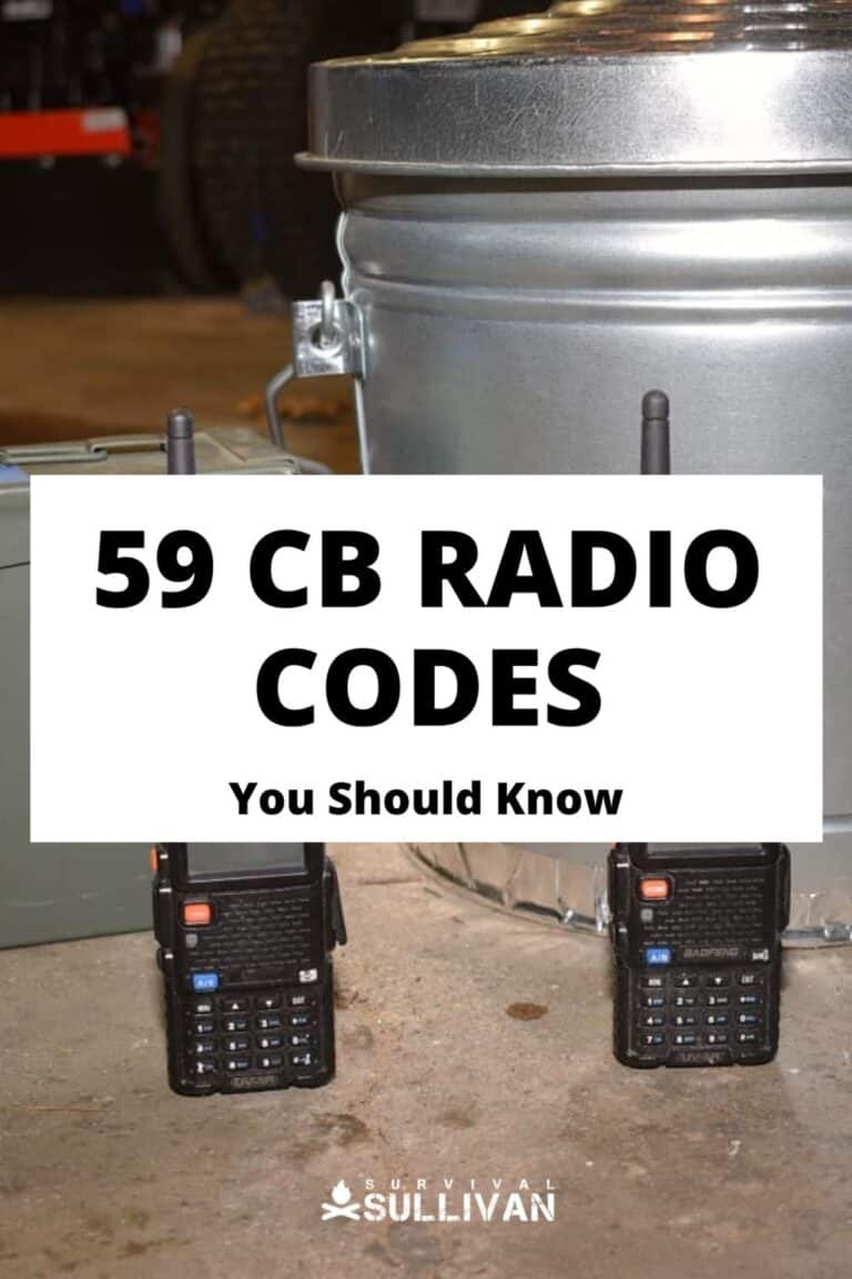 CB radio codes Pinterest image