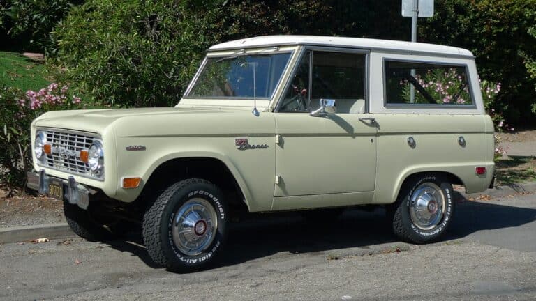 a first-generation Ford Bronco