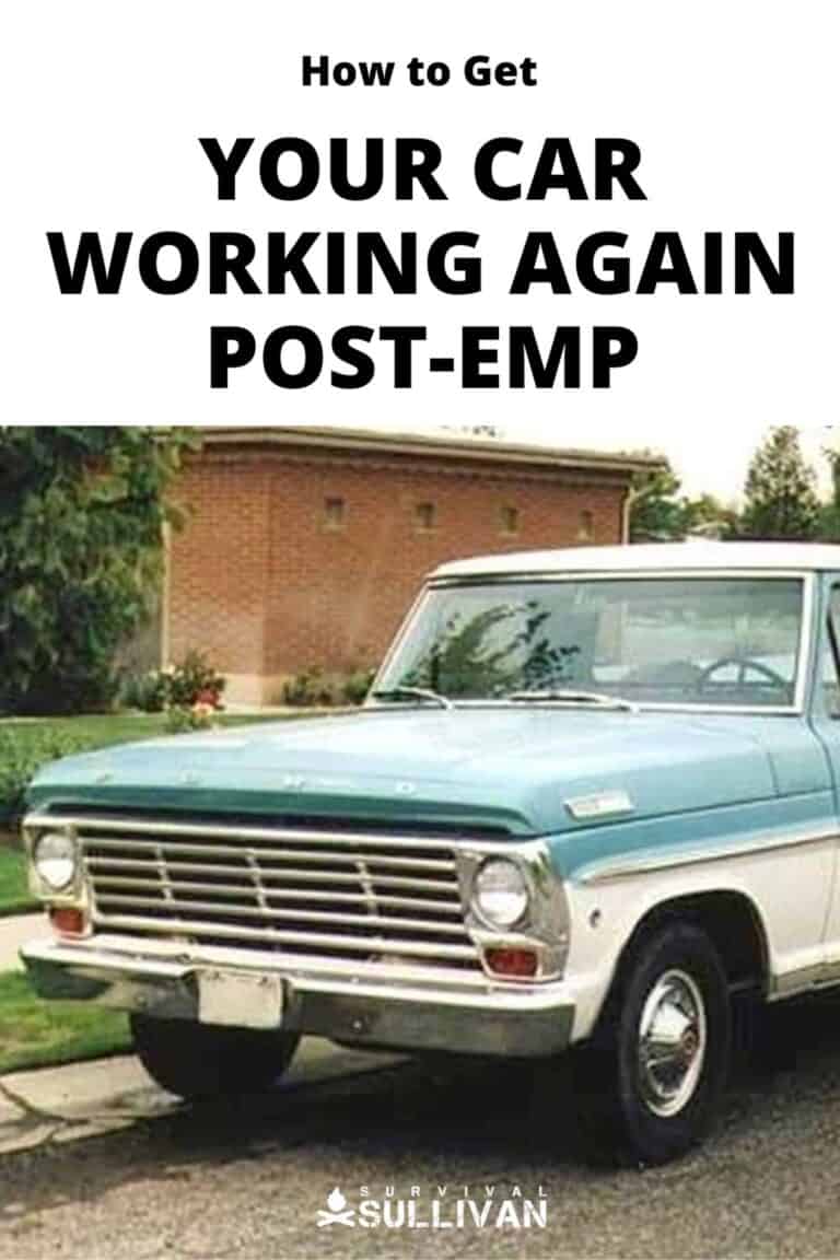 repairing car post-EMP