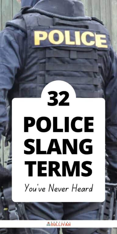 police slang Pinterest