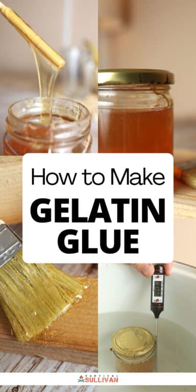 gelatin glue Pinterest