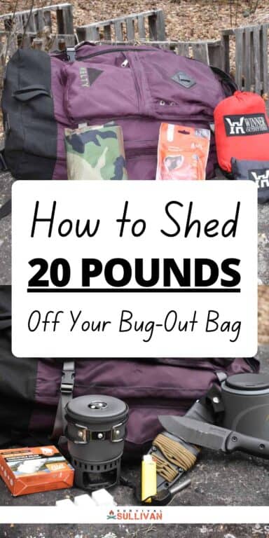lightweight bugout bag Pinterest