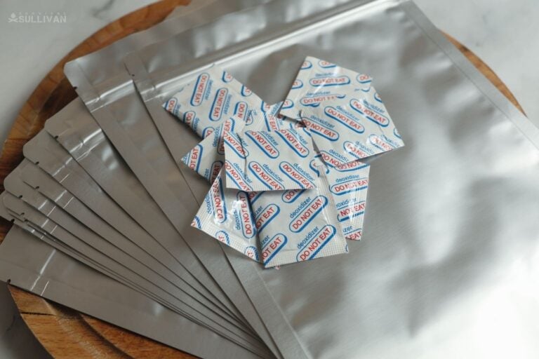 Mylar bags and oxygen absorbers
