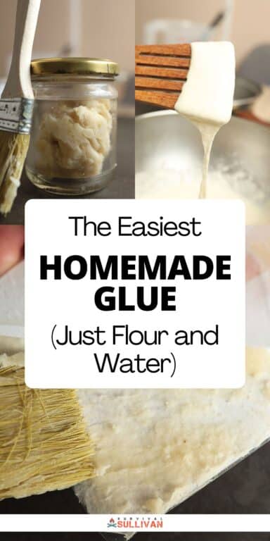 flour and water glue Pin